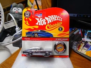 Hot Wheels Classics Series 4 '67 Dodge Charger Chrome - Picture 1 of 2