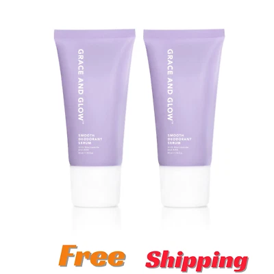 2 x Suero desodorante suave Grace and Glow negro opio enrollable para iluminar Foto 1 de 4