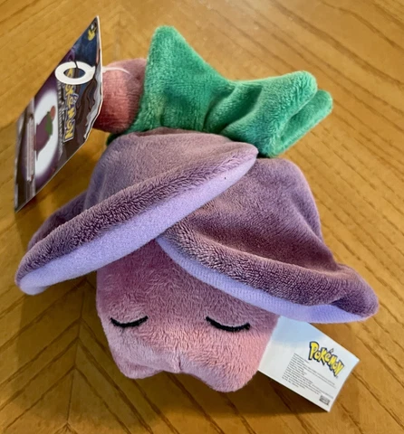 NWT Cherrim Overcast Form Purple Plush Figure Pokemon Jakks Pacific 2008 VTG U4 Cover