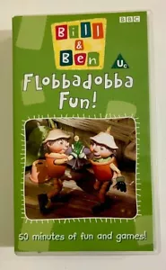 Bill & Ben - Flowerpot Men - Flobbadobba Fun! - VHS Video 2001 Children’s Kids - Picture 1 of 3