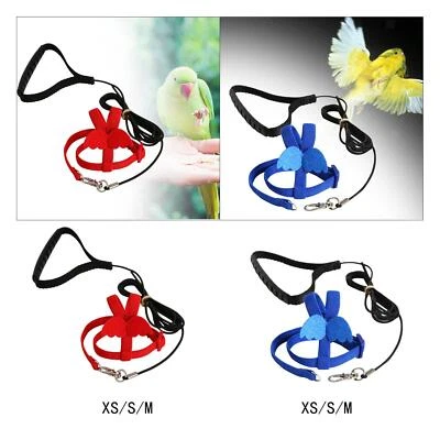 MARKENLOS Vogel Geschirr Leine Einstellbare Papagei Geschirr Strap für Mynah Budgie