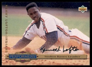 1994 Upper Deck #315 Kenny Lofton Silver Signature - Picture 1 of 2