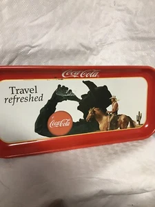 COLLECTOR COCA COLA MARLBORO MAN TIN TRAY 1991 - Picture 1 of 8