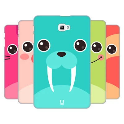 HEAD CASE DESIGNS CARTOON ANIMAL FACES 3 CASE & WALLPAPER FOR SAMSUNG TABLETS 1 - Image 1 of 4