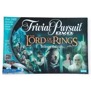 Lord Of The Rings Trivial Pursuit DVD Trilogy Edition  - Picture 1 of 7