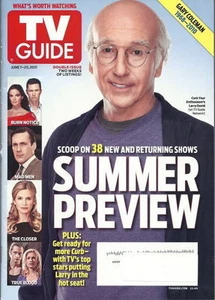 Larry David TV Guide Jun 2010 Curb Your Enthusiasm Gary Coleman True Blood - Picture 1 of 1