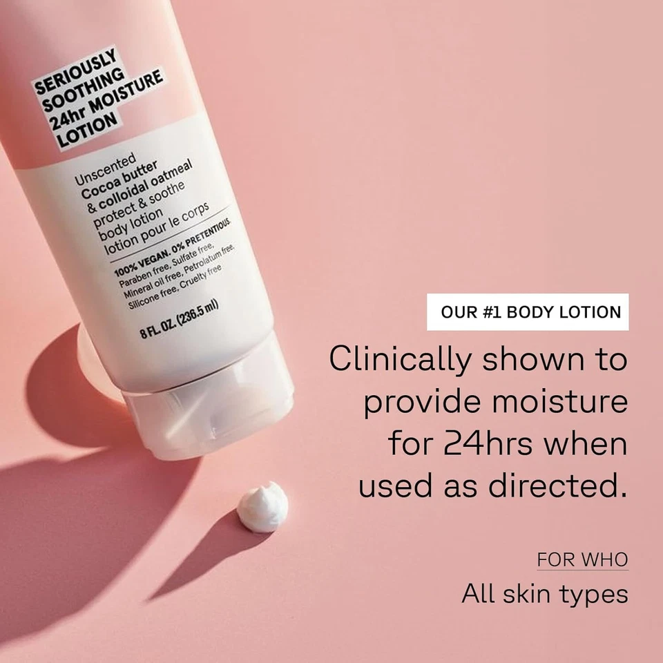 Acure Seriously Soothing 24hr Moisture Lotion 8 FL Oz