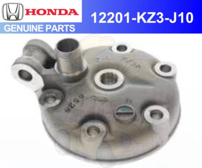 Honda Genuine Cylinder Head Top End 99 00 01 CR250 R 12201-KZ3-J10 - Image 1 of 4