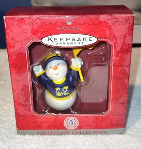 Hallmark Keepsake 1997 Collegiate Collection Michigan Wolverines NEW/MINT IN BOX - Picture 1 of 3