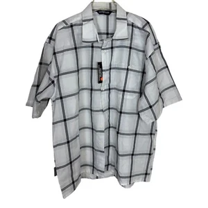 Renegade Outerwear Sportwear Shirt Color White/Grey Plaid Sz 3XL  Sku 2367 - Picture 1 of 8