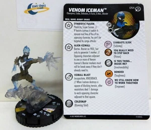 Heroclix, Marvel: Avengers Fantastic Four Empyre, Venom Iceman #054 Super Rare - Picture 1 of 2