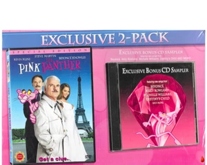 The Pink Panther 2006 DVD exclusivo paquete de 2 con CD extra de Beyoncé nuevo - Imagen 1 de 3