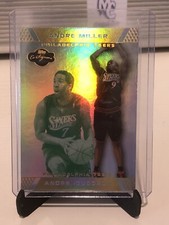 Andre Iguodala & Andre Miller - 2007/08 Topps Co-Signers Gold Green 1/1