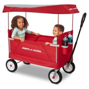 Radio Flyer, 3-in-1 off-Road EZ Folding Kids Wagon with Canopy, Puncture Proof - Picture 1 of 12