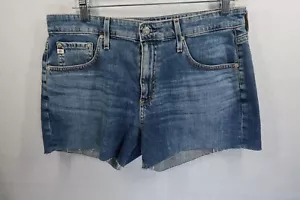 AG Hailey Cut-Off Ex Boyfriend Short Blue NEW Size 30X3 Denim - Picture 1 of 8