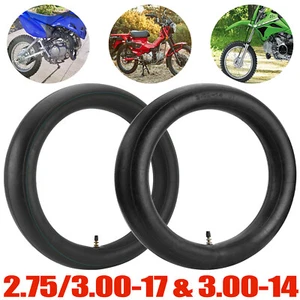 Dirt Bike Inner Tube Front 2.75-17 (70/100-17) Front & Rear 3.00-14 (90/100-14) - Foto 1 di 12