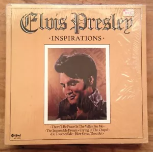 Elvis Presley "Inspirations" LP Vinyl Record 1980 - Picture 1 of 1