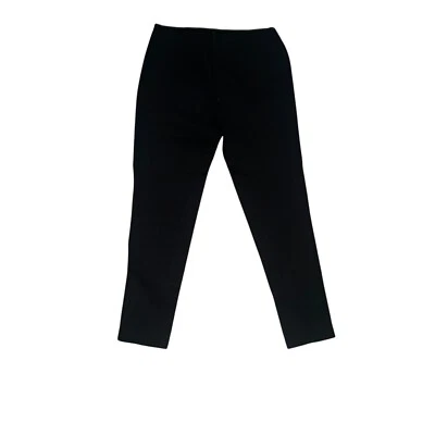 Jennie Maac  pants dark Academia Minimalist Monochrome Zipper On Bottom Sz S - Image 1 of 4