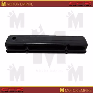 Fits 1952-1962 Chevy 235 Straight Inline 6 Cylinder Steel Valve Cover Black - Foto 1 di 2