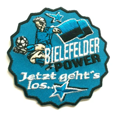 Bielefelder Power - Aufnäher Fussball Bundesliga Patch perfekt für Bielefeld Fan - Bild 1 von 2