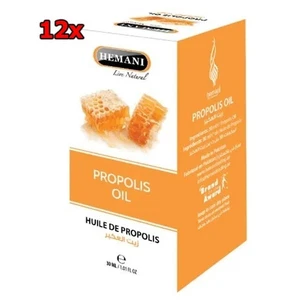 12x Hemani Propolis Oil Essential Herbal Oil 30mL 100% Natural زيت العكبر هيماني - Picture 1 of 1