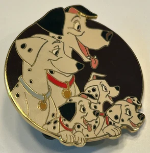 Disney Auctions P.I.N.S. LE de 250 101 Dálmatas Pongo, Perdita y Cachorros Perfil - Imagen 1 de 2