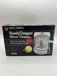  New / Vintage Black & Decker Handy Chopper Mincer/Chopper  - Picture 1 of 7