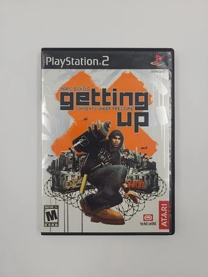 Marc Ecko's Getting Up Contents Under Pressure PS2 PlayStation 2 Completo CIB - Immagine 1 di 4