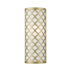 Livex Lighting, 41100-33, Arabesque, ADA Single Sconce, Soft Gold - Picture 1 of 8
