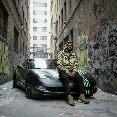 *HEADRUSH* (Camuflaje) ~Pocos Elegidos~ Sudaderas con Capucha Pullover (Logo Bordado) Foto 1 de 4