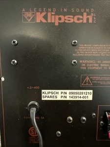 Klipsch ProMedia 4.1 v.2-400 AMPLIFIER Module - Photo 1/11