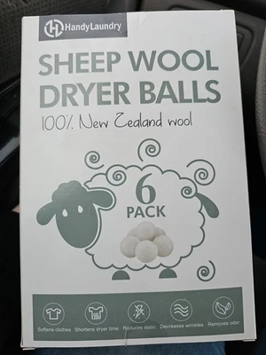 Sheep Wood Dryer Ball - Image 1 of 2