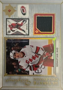 2021 Upper Deck Ultimate Collection Ultimate Display Jersey#UD-SA Sebastian Aho - Picture 1 of 2