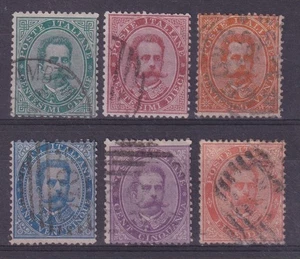 REGNO 1879 Umberto I 6v usati - Euro 770 / P453 - Picture 1 of 1