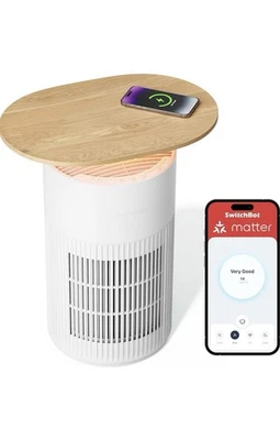 SwitchBot Luftreiniger mit App-Steuerung und Nachtlicht, Neu, Ovp, Matter, Alexa - Bild 1 von 4