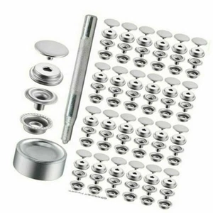 Shoes Garment Metal Snap Fastener Button Leathercraft Installation Tools - Picture 1 of 12