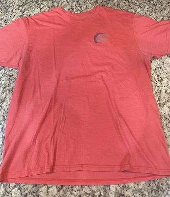 Hang Ten Men's Short Sleeve Graphic Tee Red Size XL - Image 1 of 4