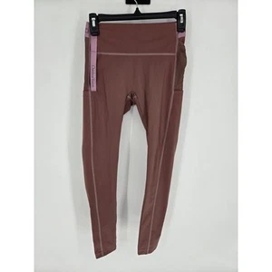 Outdoor Voices Women's S Blush Pink/Mauve Leggings Zip Pockets Hiking Running - Picture 1 of 10