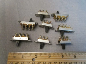 (8) Front Panel Slide Switches for Tektronix RM-565 Oscilloscope - Picture 1 of 1