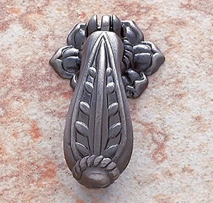 Tear Drop Pull Furniture Hardware Drawer Door Cabinet Pendant Antique Nickel - Picture 1 of 1