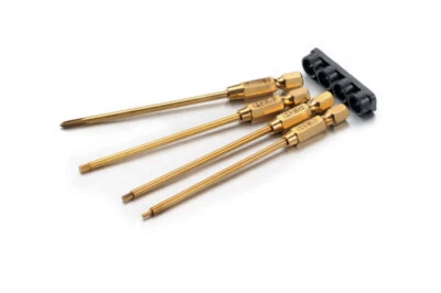 Absima Titanium RC Power Bit Set - Hex 1.5/2.0/2.5 Phillips 3.0, 3000110