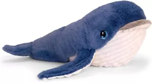 Lashuma peluche balena chiglia giocattoli, peluche balenottera azzurra animale di stoffa pesce circa 25 cm - Foto 1 di 2