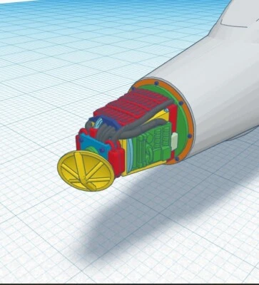 Set radar CYRANO 1 pour Mirage III - 1/48 - Photo 1/4