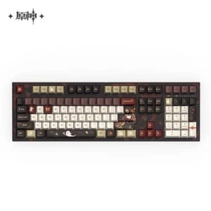 Offizielle Mihoyo Genshin Impact Hutao Schreibtisch Computer Desktop mechanische Tastatur - Bild 1 von 4