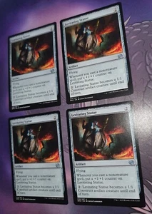 MTG 4 x The Brothers' War Uncommon LEVITATING STATUE NM - Imagen 1 de 1