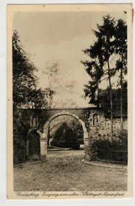 Godesberg Eingang zum alten Klostergut Marienforst 1928 Echtphoto - Bild 1 von 2