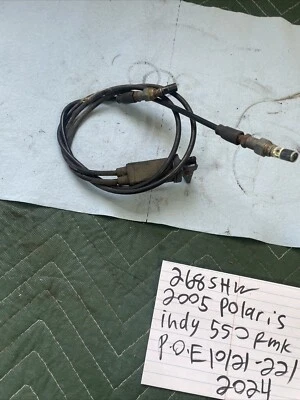 Polaris Indy RMK 550 2005 palanca de estrangulador cable émbolos 268 Foto 1 de 4