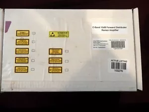 1- Nuovissimo amplificatore Raman BAND C 10 dB distribuito in avanti **difficile da trovare** - Foto 1 di 1