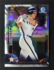 2016 Bowman Chrome Rookie Recollections #RRLG Luis Gonzalez - NM-MT