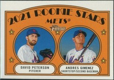 2021 Topps Heritage Royals Rookie Stars #129 Brady Singer & Nick Heath